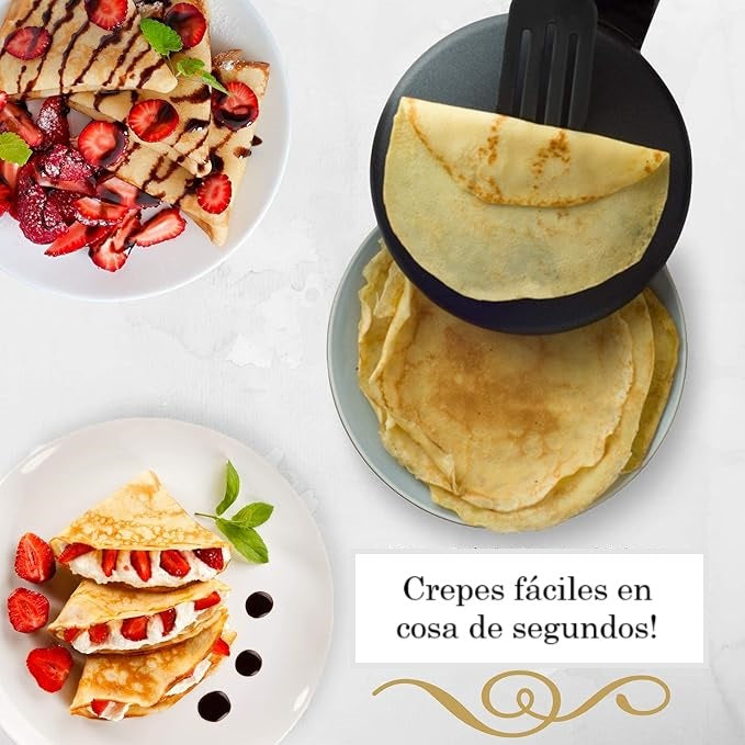 CrepeMaster: crepera eléctrica automática